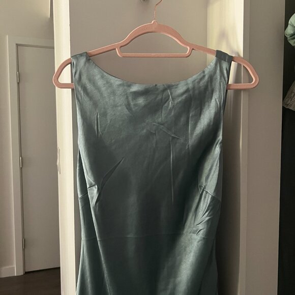 Hello Molly Classy Entrance Satin Slip Maxi Dress - Picture 5 of 5